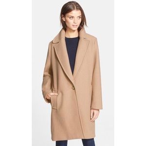 Theory Razan Tan Coat